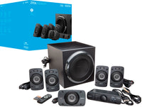 Thumbnail for Logitech - Z906 5.1-Channel Satellite Surround Sound Speaker System (6-Piece) - Black