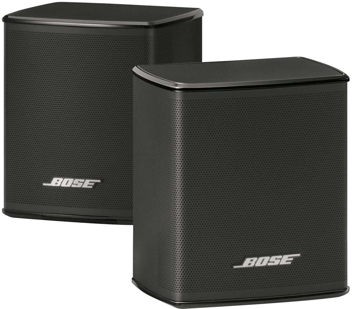 Bose - Surround Speakers 120-Watt Wireless Home Theater Speakers (Pair) - Black