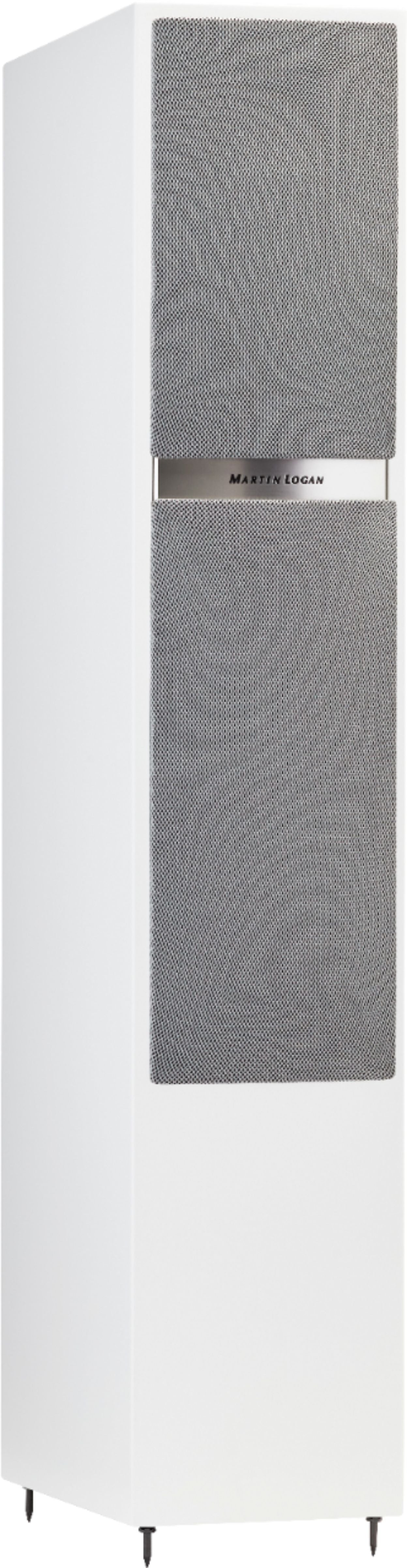 MartinLogan - Motion Dual 5-1/2" Passive 2.5-Way Floor Speaker (Each) - Matte White