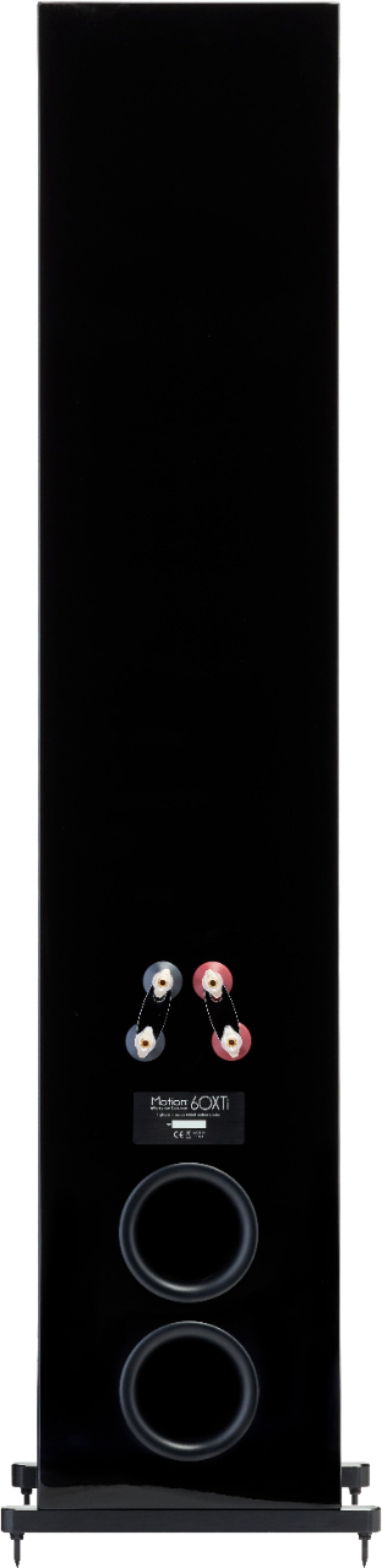 MartinLogan - Motion Dual 8" Passive 2.5-Way Floor Speaker (Each) - Gloss Black