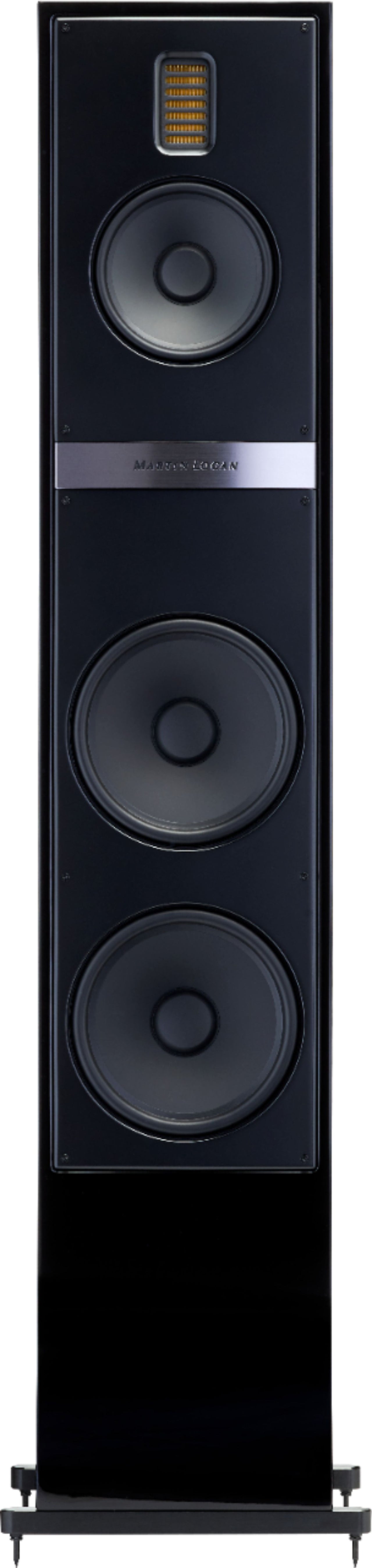 MartinLogan - Motion Dual 8" Passive 2.5-Way Floor Speaker (Each) - Gloss Black