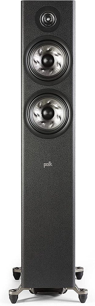 Polk Audio - Polk Reserve Series R600 Floorstanding Tower Speaker, New 1" Pinnacle Ring Tweeter & Dual 6.5" Turbine Cone Woofers - Black