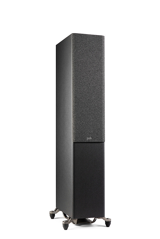 Polk Audio - Polk Reserve Series R600 Floorstanding Tower Speaker, New 1" Pinnacle Ring Tweeter & Dual 6.5" Turbine Cone Woofers - Black
