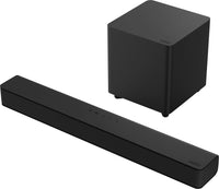 Thumbnail for VIZIO - 2.1-Channel V-Series Home Theater Sound Bar with DTS Virtual:X and Wireless Subwoofer - Black