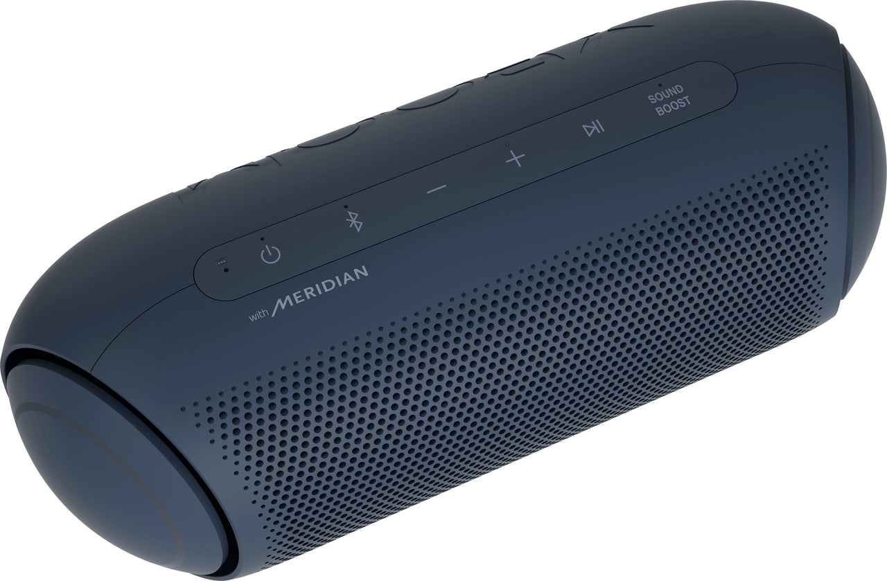 LG - XBOOM Go Portable Bluetooth Speaker - Blue/Black