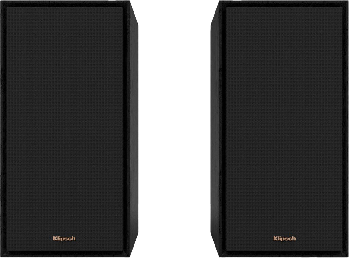 Klipsch - Reference Series 5-1/4" 340-Watt Passive 2-Way Bookshelf Speakers (Pair) - black