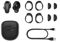 Thumbnail for Bose - QuietComfort Earbuds II True Wireless Noise Cancelling In-Ear Headphones - Triple Black