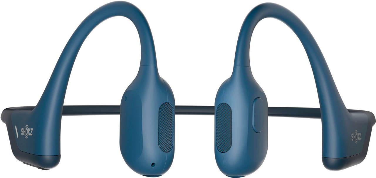 Shokz - OpenRun Pro Premium Bone Conduction Open-Ear Sport Headphones - Steel Blue
