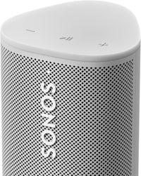 Thumbnail for Sonos - Roam SL Portable Bluetooth Wireless Speaker - Lunar White